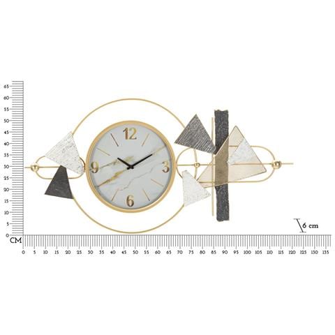 Orologio Da Parete Amy Xl Orizzontale In Ferro Multicolor - Foto 7