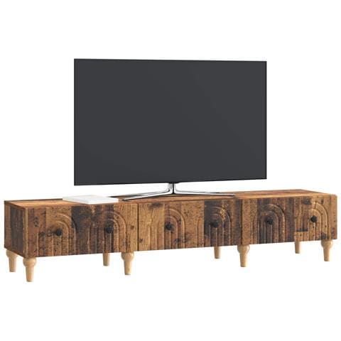 Mobile TV Legno antico 147 x 34,5 x 30 cm Legno ingegnerizzato - Foto 2