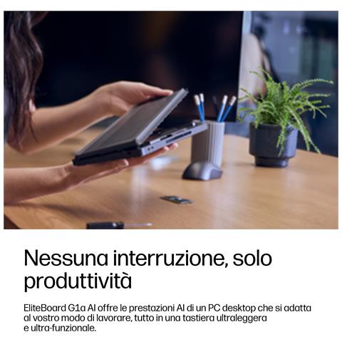 EliteBoard G1a Next Gen AI PC Copilot+ PC AMD Ryzen AI 7 PRO PRO 350 16 GB DDR5-SDRAM 1 TB SSD Windows 11 Pro Mini PC Nero - Foto 2