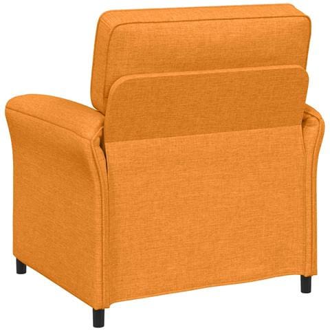 Set di divani 2 pz Giallo Scuro Tessuto - Foto 2