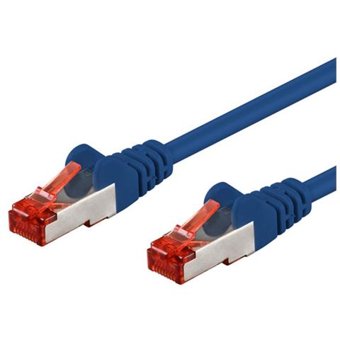 ICOC LS6-005BL - Cavo di rete Patch in rame Cat. 6 Blu SFTP 0,5 m - Foto 1