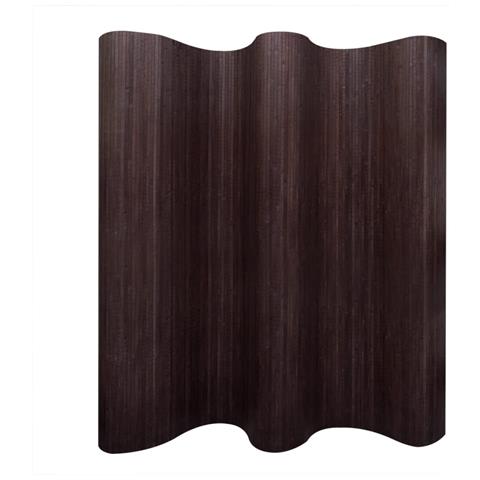Pannello Divisore per la Stanza Bambù Marrone Scuro 250x165 cm - Foto 1