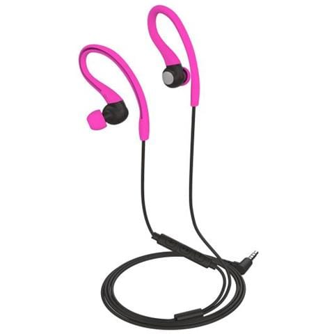 Auricolari Stereo Ear 3.5mm Active Rc colore Rosa - Foto 1