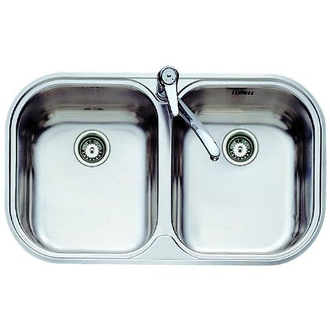 Lavello A Due Vasche Teka 11107028 Stylo 2c Acciaio Inossidabile - Foto 2