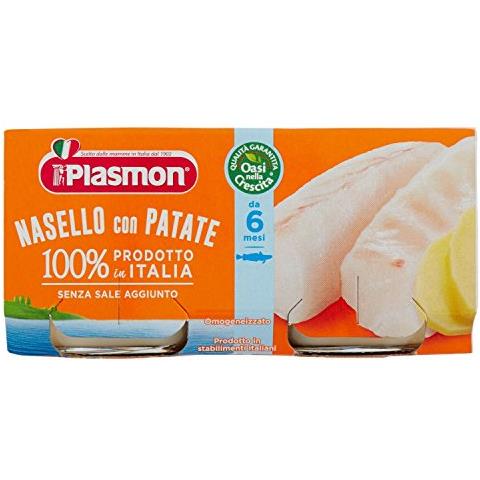 Omogeneizzato Nasello Patate 80 G X 2 Pezzi - Foto 1