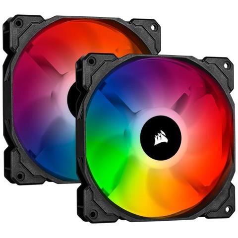 PC- Gehäuselüfter Corsair SP140 RGB PRO Dual Fan Kit (CO-9050096-WW) - Foto 1