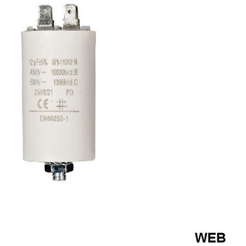 Condensatore 12.0uf / 450 V + Aarde - Foto 1
