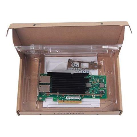 10gbe Pcie Scheda Di Rete Per Intel X550-t2 - Elx550at2 Chip Due Porte Rj45 10gbit Pci Express X4 Lan Adapter 10 Gb Nic Per Windows Server Windows 7810 Linux 3 Anni Di Garanzia - Foto 2