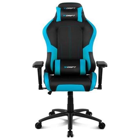 Innovation Dr250 - Universal-gamingstuhl - 150 Kg - Gepolsterter Sitz - Gepolsterte Rckenlehne - Universal - Schwarz / blau (dr250bl)  - Foto 1