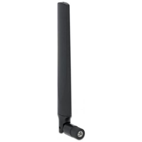 Antenna 5G LTE con SMA maschio -3,3 - 1,3 dBi omnidirezionale con giunto inclinabile nero - Foto 1