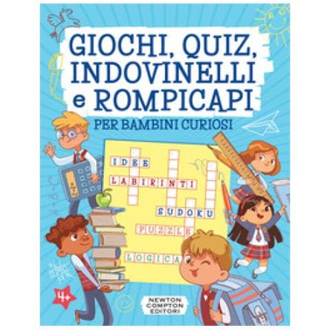 Giochi, Quiz, Indovinelli E Rompicapi Per Bambini Curiosi - Foto 1