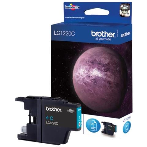 LC-1220C Cartuccia Ink Originale Ciano per DCP-J525W / MFC-J430W / MFC-J825DW Capacità 300 Pagine - Foto 1