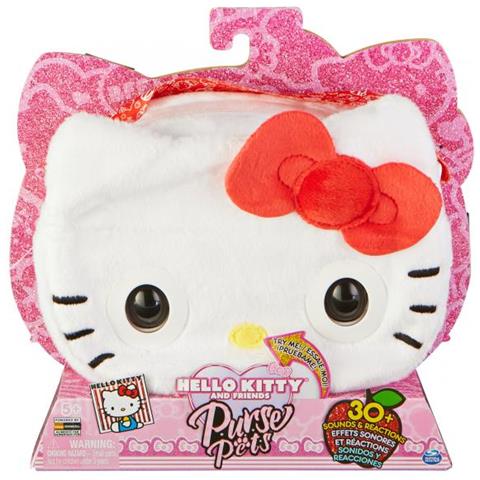 Purse Pets , Sanrio Hello Kitty And Friends, Animale Giocattolo E Borsa Interattiva Hello Kitty Con Oltre 30 Suoni E Reazioni, - Foto 1