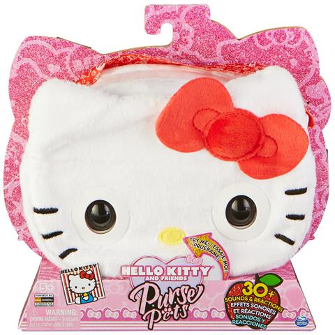 Purse Pets , Sanrio Hello Kitty And Friends, Animale Giocattolo E Borsa Interattiva Hello Kitty Con Oltre 30 Suoni E Reazioni, - Foto 4