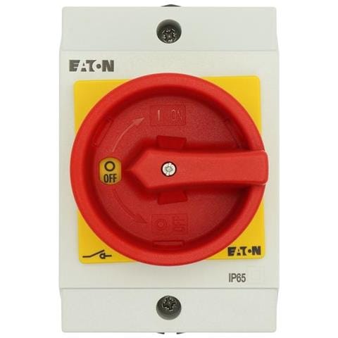 Eaton T0-1-8200/i1/svb Interruttore Elettrico Interruttore Di Commutazione 1p Rosso, Bianco, Giallo - Foto 3