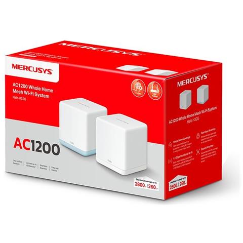 Router Wireless HALO H32G Dual-band (2.4 GHz / 5 GHz) 867 Mbit /s Wi-Fi 5 (802.11ac) Colore Bianco - Foto 6