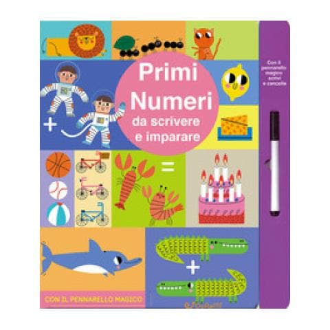 Toni Stemp - Primi Numeri Da Scrivere E Imparare. Ediz. A Colori. Con Pennarello Magico - Foto 1