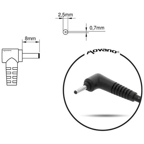 Caricabatterie ZM /AS19342E 65W Colore Nero - Foto 2