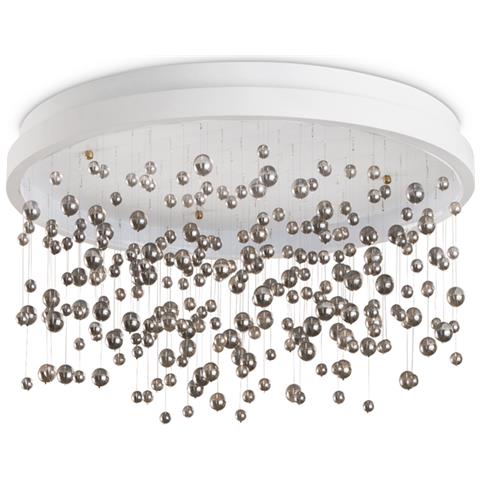 Plafoniera Contemporanea Armony Metallo Bianco Led Integrato 61w 3000k Ip20 - Foto 1