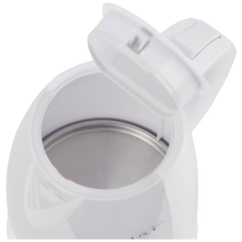 Ms1276 Bollitore Elettrico 1 L Senza Bpa, Senza Fili, Spegnimento Automatico, Filtro 1600w Bianco - Foto 8