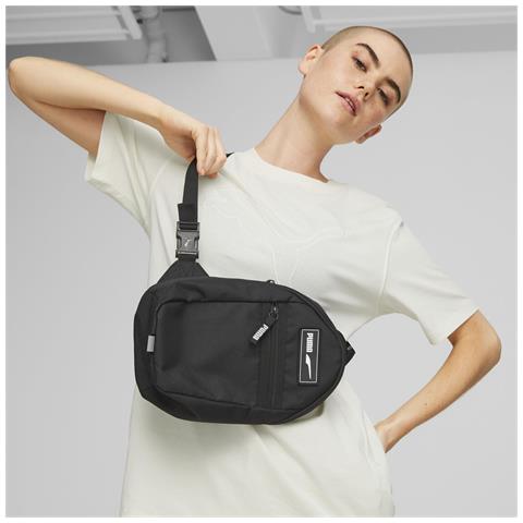 Deck Crossbody Bag 3 L 07919001, Unisex, Nero, Marime Universala - Foto 6