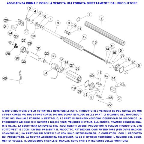 Kit Base Automazione 230 V Ricambio X Cancello Da 7 Metri 2 Ante Da 3,5 Metri 2 Motori Lineari 220 V Stelo Retrattile - Foto 5