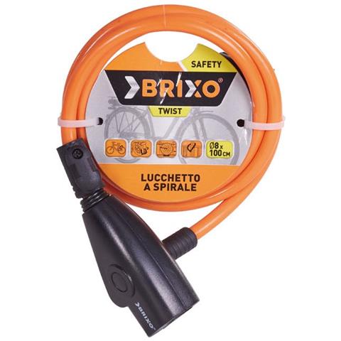 Lucchetto A Spirale Per Cicli Brixo Twist - 12x150 Cm. - Foto 1