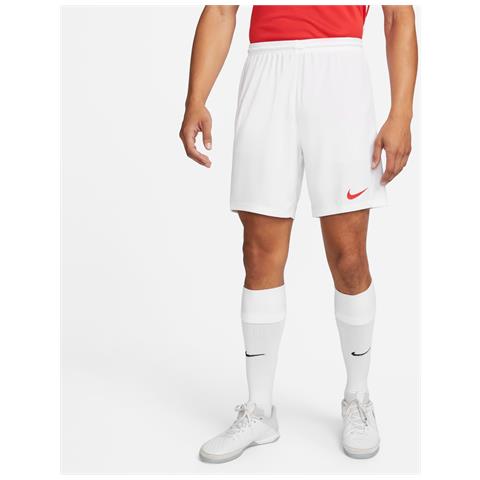 Pantaloncini Dri-Fit Park 3 Bv6855-103 Uomo Taglia Xl Colore Bianco /Rosso - Foto 6