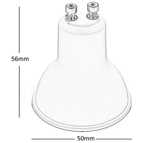 Faretto Led 9 Watt Luce Bianca 6500k Gu10 Da Incasso Lampadina 9w - Foto 5