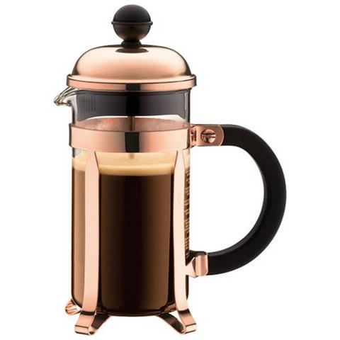 French Press 0.35 L 3 Tazze Colore Rame - Foto 1
