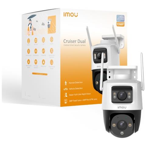 Cruiser Dual 2 Telecamera IP WiFi 10MP 3K 3.6 mm - Foto 4