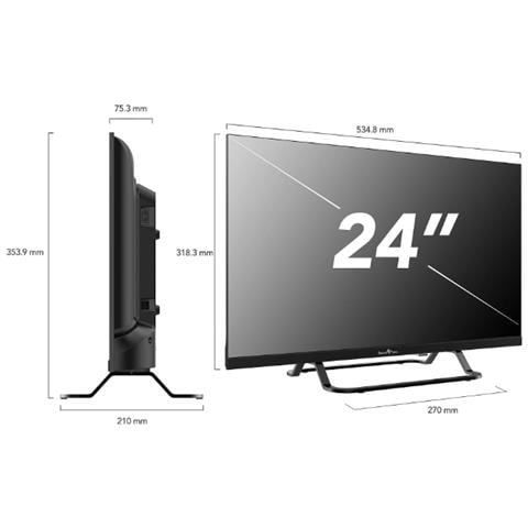 TV LED HD 24" 24HW01V Smart TV WebOS - Foto 3