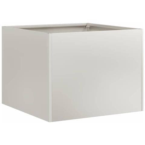 Fioriera 40x40x30 Cm In Acciaio Inox - Foto 2