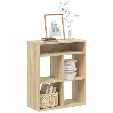 Libreria Rovere Sonoma 66x31x80 Cm In Legno Multistrato - Foto 1