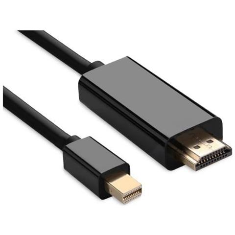 XVCMDP-HDM180 Cavo e Adattatore Video 1,8 m Mini DisplayPort HDMI Nero - Foto 1