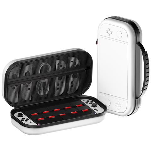 Custodia Bianca In Pu Di Grande Capacità Per Console Switch 2 - Foto 1