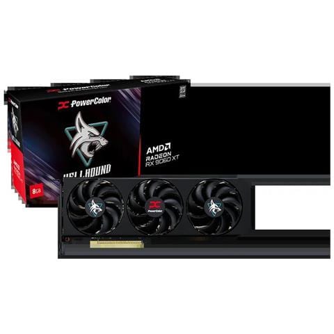 Hellhound Radeon RX 9060 XT OC 8GB GDDR6 HDMI / 2*DisplayPort PCi Ex 5.0 16x - Foto 1