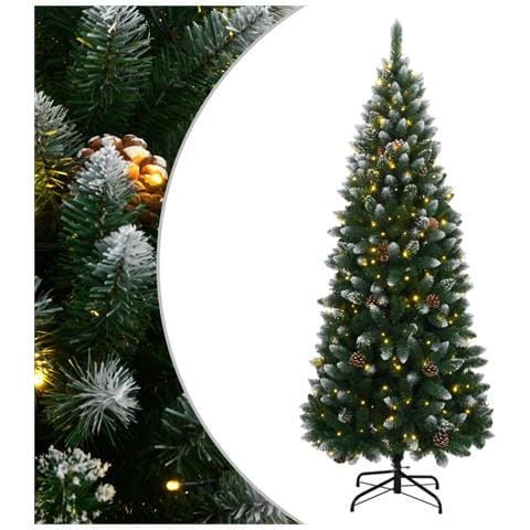 Albero di Natale Artificiale con 300 LED 210 cm - Foto 1