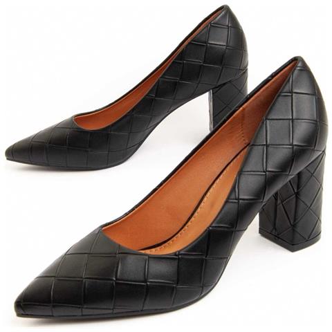 Scarpa Con Tacco Sloon6 Nero. - Foto 1