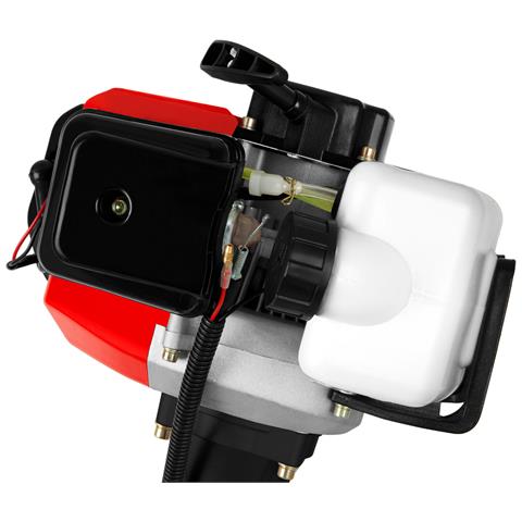 Decespugliatore, Multitool 4in1 A Benzina, Con Tracolla, 3 Cv, 52 Cc, Motore 2 Tempi, Testa A Filo Con Avanzamento Automatico, Lama Per Rovi, Tagliasiepi, Sega Per Rami, Avviamento A Strappo - Foto 8