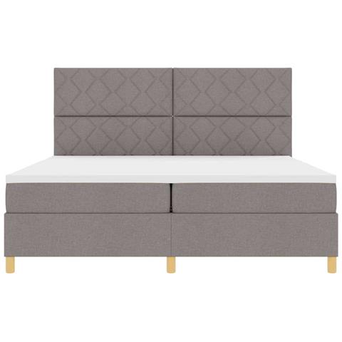 Letto a molle con materasso Talpa 200 x 200 cm Tessuto - Foto 9
