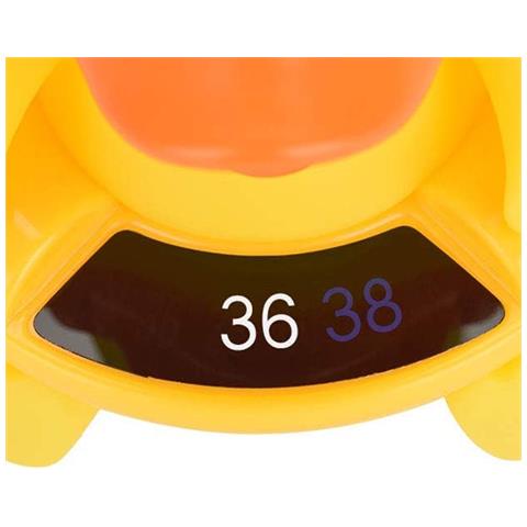 Termometro Da Bagno Termosensibile Per Bambino Senza Batteria Forma Di Anatra, Giallo - Foto 2