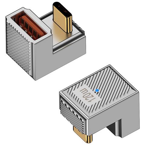 Adattatore Usb A Femmina A Usb-c Maschio A Forma Di U 120w Con Indicatore Luminoso - Foto 1