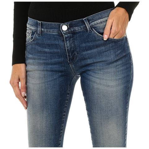 Jeans Lunghi Da Donna 6x5j23-5d0fz - Foto 3