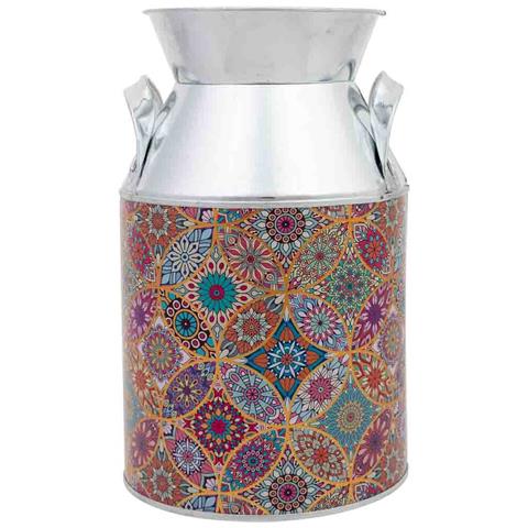 Brocca Per Il Latte In Metallo Rosso D13,5x22h Cm - Foto 2