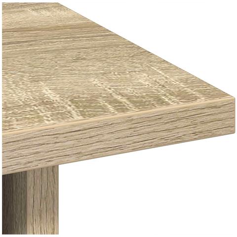 Comodino 2 pcs Rovere Sonoma 41 x 40 x 45 cm Legno multistrato - Foto 9