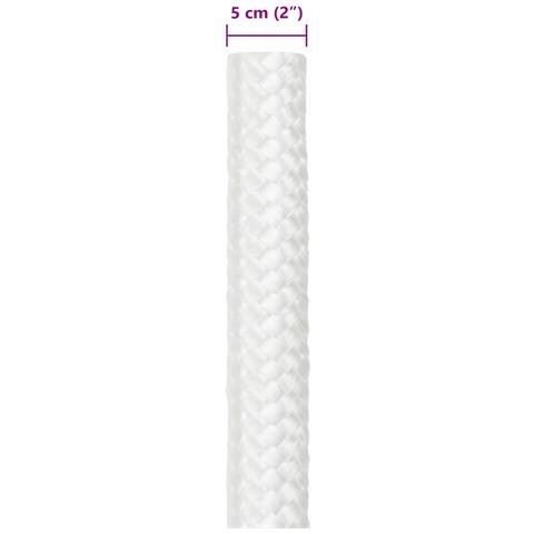 Corda da Barca 10 m 5 Bianco PP - Foto 7