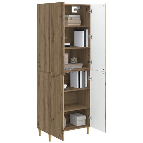 Set di armadi 2 pcs Rovere Artigianale 66 x 34,5 x 90 cm - Foto 2