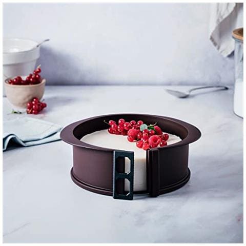 66778 - Stampo rotondo staccabile realizzato al 100% in silicone alimentare antiaderente con base in vetro, - Foto 2