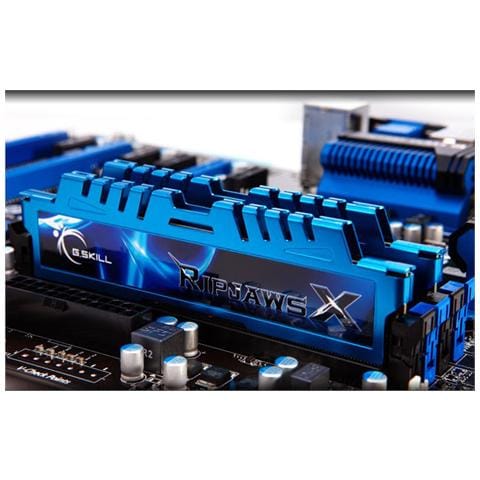 Memoria Dimm RipjawsX 16 GB (2 x 8GB) DDR3 2400 MHz CL11 Non-ECC Dissipatore Blu - Foto 2